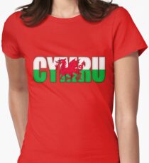 Wales Cymru Women's Fitted T-Shirt