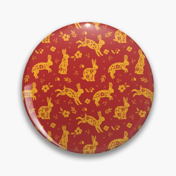 Item preview, Lunar New Year 2023  - Playing Rabbits designed and sold by Lulupainting.