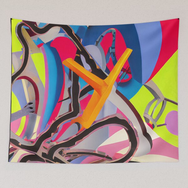 Item preview, vbstrvctivsm- pop (Abstract Art 70) designed and sold by vbstrvctivsm.
