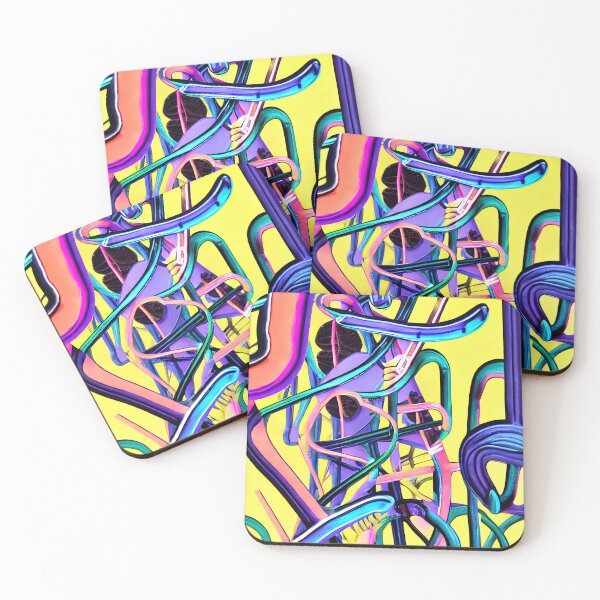 Item preview, vbstrvctivsm- tentacles (Abstract Art 71) designed and sold by vbstrvctivsm.