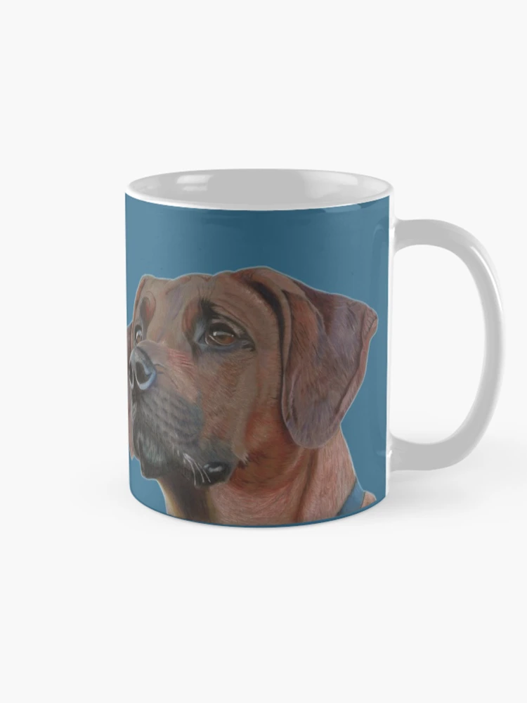 Thumbnail 3 of 6, Coffee Mug, A Rhodesian Ridgeback designed and sold by cathyscreations.