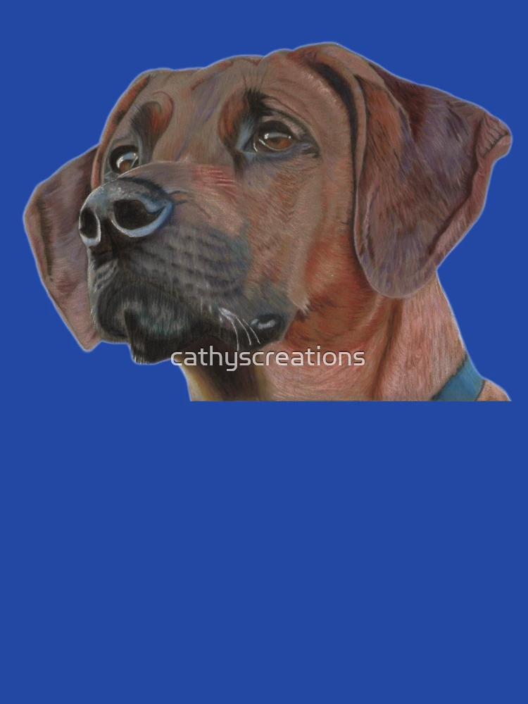 Thumbnail 6 of 6, Zipped Hoodie, A Rhodesian Ridgeback designed and sold by cathyscreations.