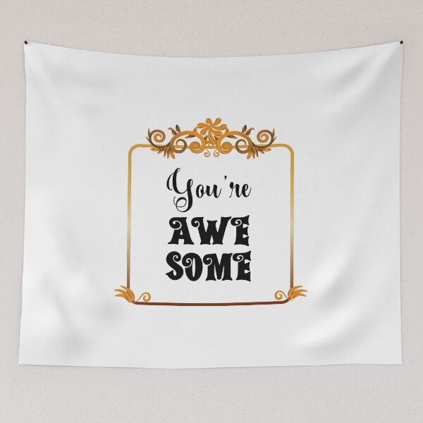 Item preview, You are Awesome Sign and Badge designed and sold by karyalangit.