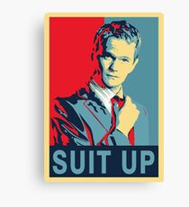 SUIT UP Canvas Print