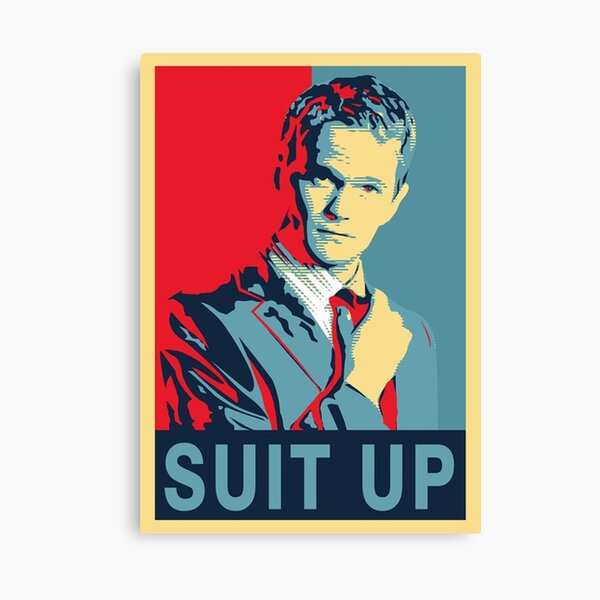 SUIT UP Canvas Print