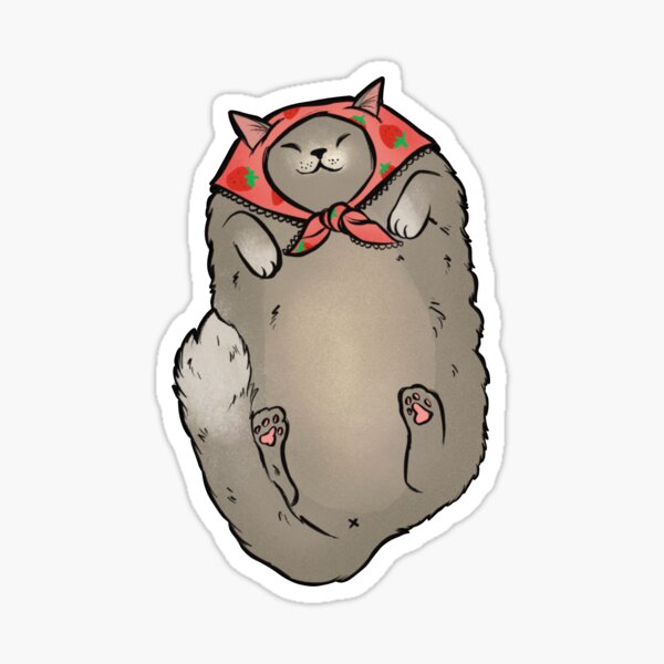 Item preview, Babushcat designed and sold by pizzaclementina.