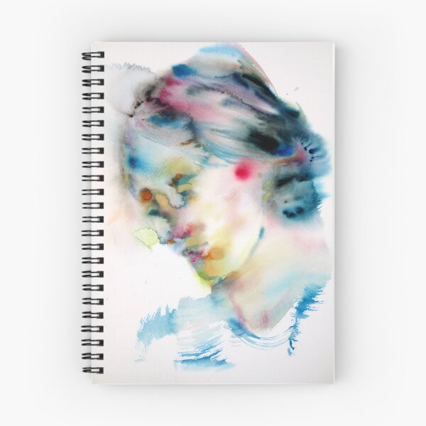 Item preview, VIRGINIA WOOLF -watercolor portrait designed and sold by lautir.