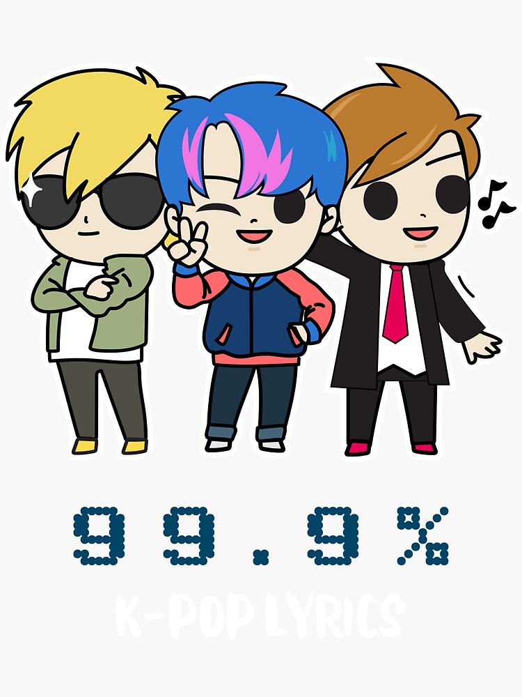 Pegatina «Arte gráfico Gen Z Kpop» de Saeyori Redbubble