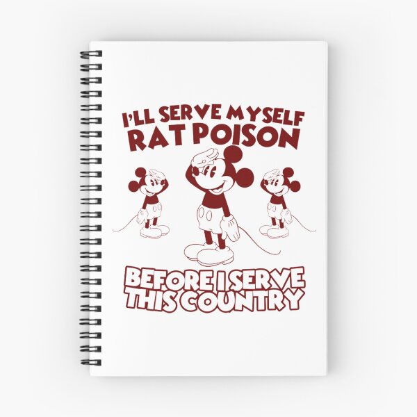 Item preview, I'll serve myself rat poison before i serve this country designed and sold by Handrixx.