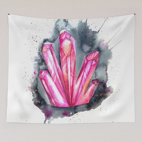 Item preview, Watercolor painting of Ruby designed and sold by KatasArt.