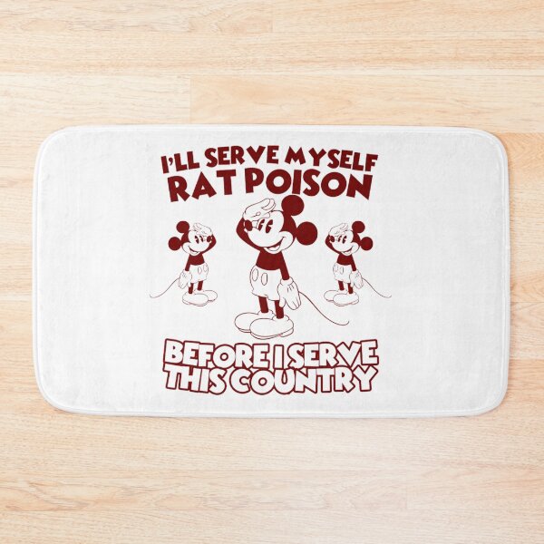 Item preview, I'll serve myself rat poison before i serve this country designed and sold by Handrixx.