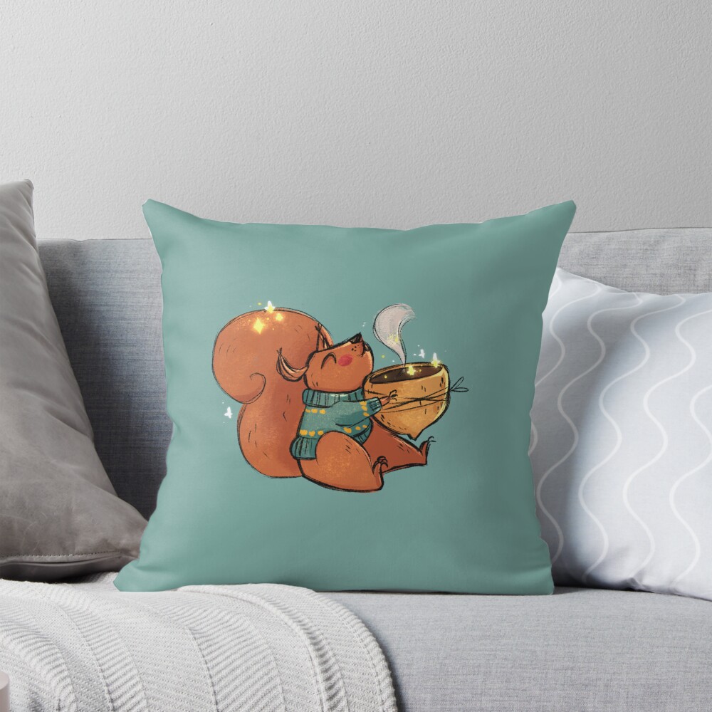 Item preview, Throw Pillow designed and sold by pizzaclementina.