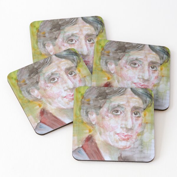 Aperçu de l'œuvre VIRGINIA WOOLF - portrait à l'aquarelle.7 créée et vendue par lautir.