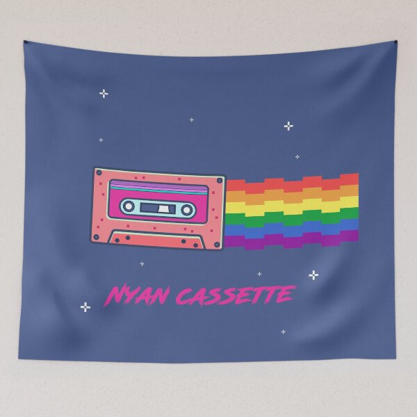 Item preview, Nyan Cassette designed and sold by ArtbyJodlana.