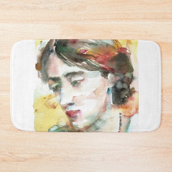 Item preview, VIRGINIA WOOLF - watercolor portrait.8 designed and sold by lautir.