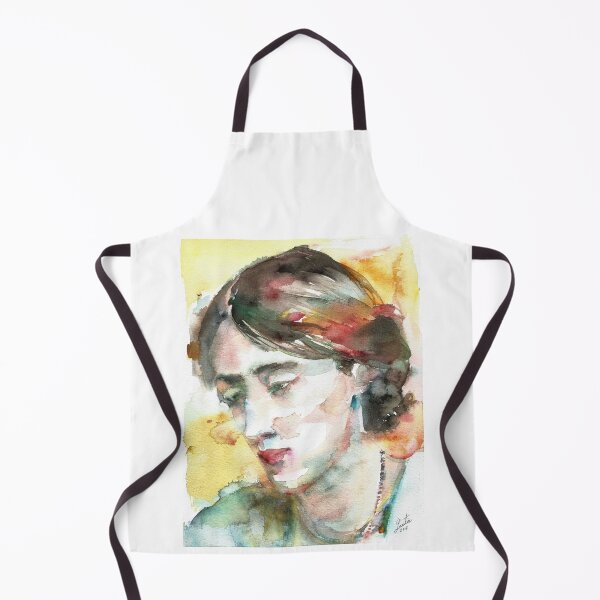 Item preview, VIRGINIA WOOLF - watercolor portrait.8 designed and sold by lautir.