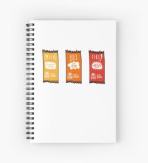 Taco Bell Sauce Spiral Notebook