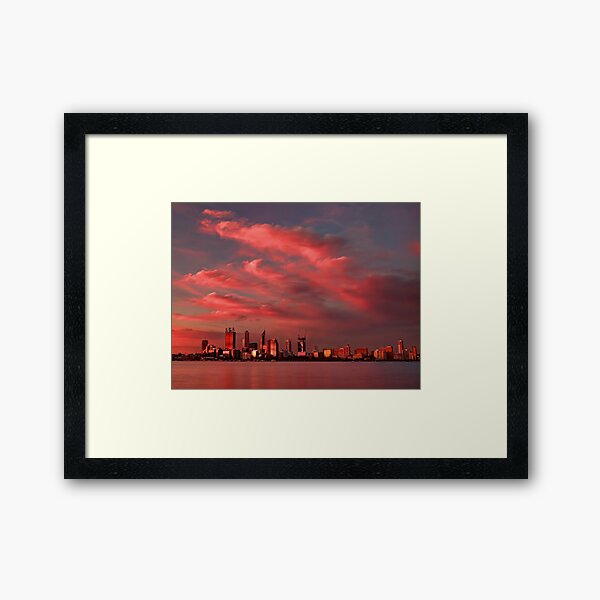Item preview, Sunset Over Perth Western Australia - HDR designed and sold by Colin  Williams Photography.