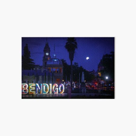 Item preview, Lunar Eclipse arising over Bendigo - 8 November 2022 designed and sold by Steven Jodoin.