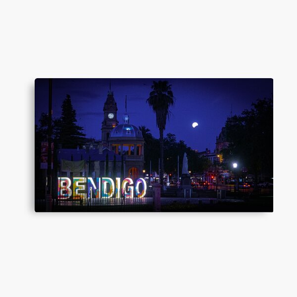 Item preview, Lunar Eclipse arising over Bendigo - 8 November 2022 designed and sold by Steven Jodoin.