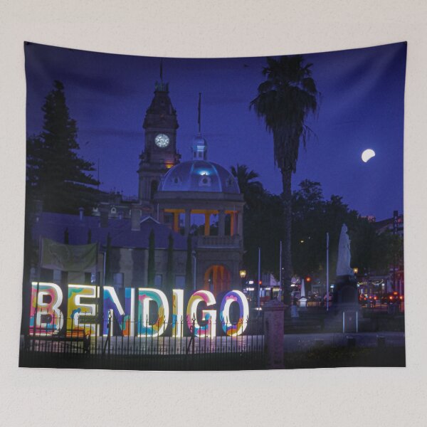 Item preview, Lunar Eclipse arising over Bendigo - 8 November 2022 designed and sold by Steven Jodoin.