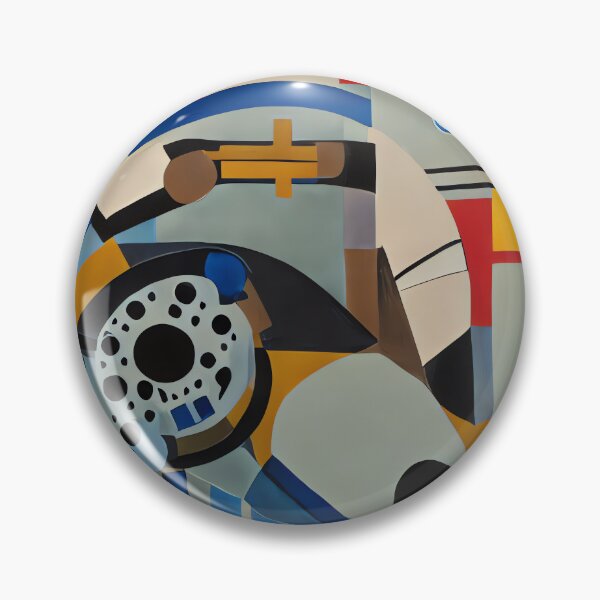 Item preview, vbstrvctivsm- robot (Abstract Art 75) designed and sold by vbstrvctivsm.