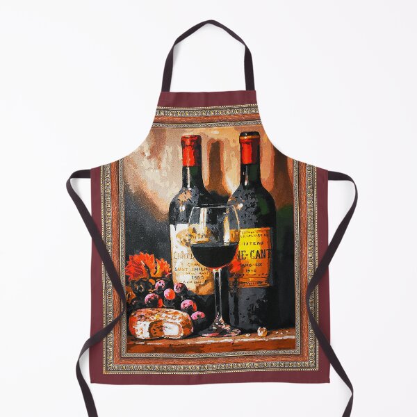 Item preview, Framed Painting Still Life with Wine, Grapes and Cheese designed and sold by JeLoTall.