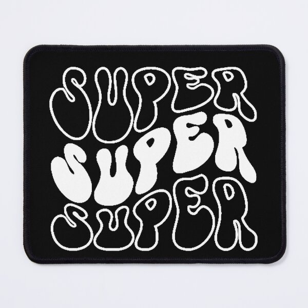 Item preview, Super Super Super SVG (White) designed and sold by Summer-Winter.