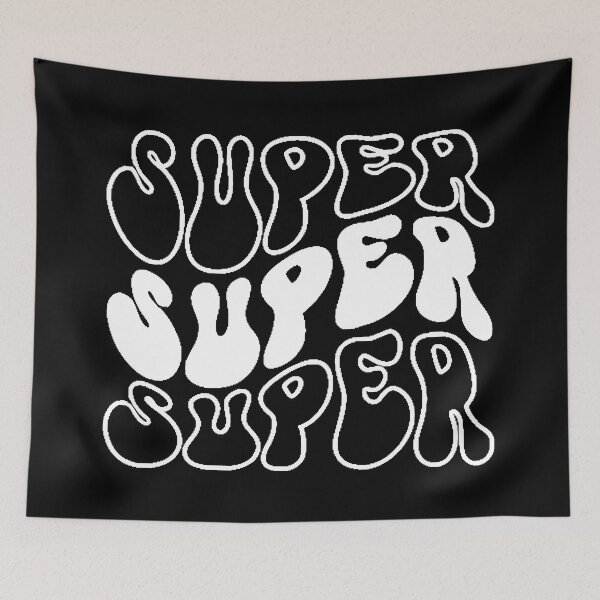 Item preview, Super Super Super SVG (White) designed and sold by Summer-Winter.