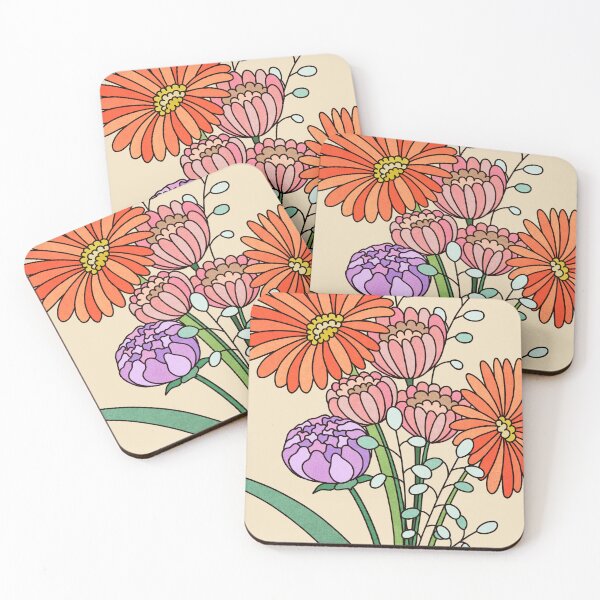 Item preview, Minimal spring bouquet designed and sold by rimkute.