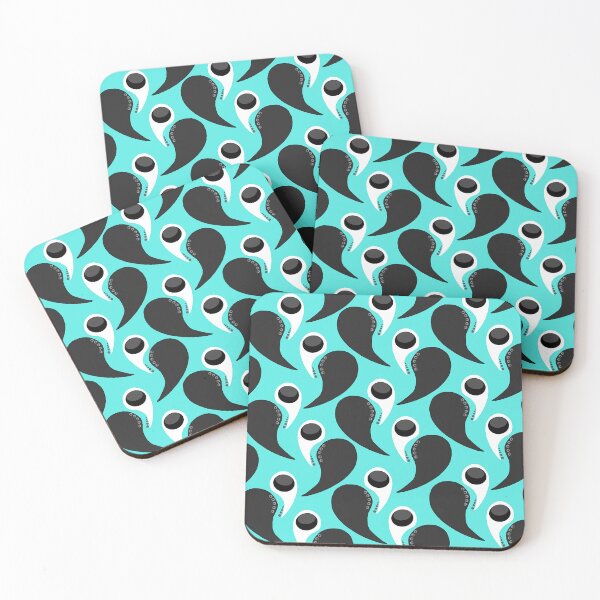 Item preview, Paysley pattern blue tones, oriental graphics designed and sold by Kirei-Lily.