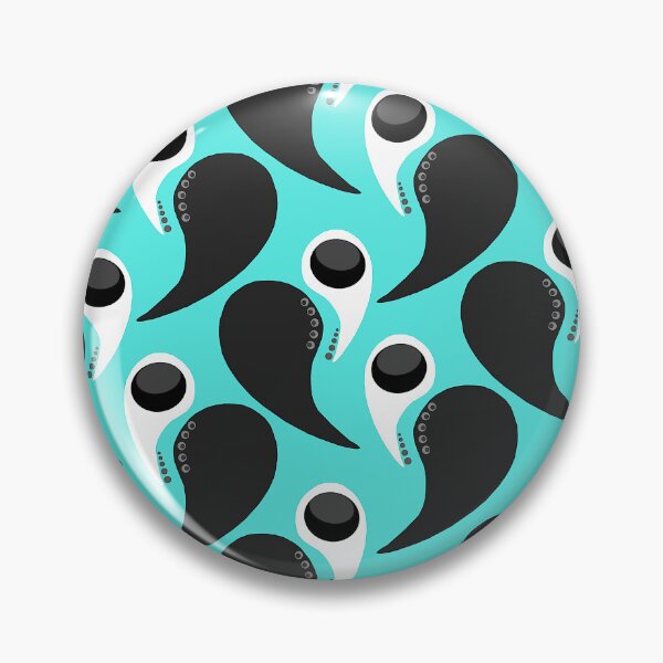 Item preview, Paysley pattern blue tones, oriental graphics designed and sold by Kirei-Lily.