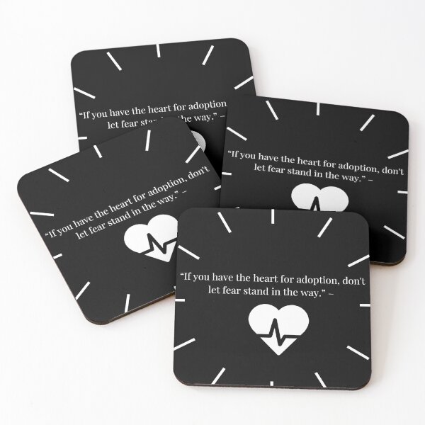 Item preview, if you have heart for adoption,dont let fear designed and sold by Shehzadi Sana.