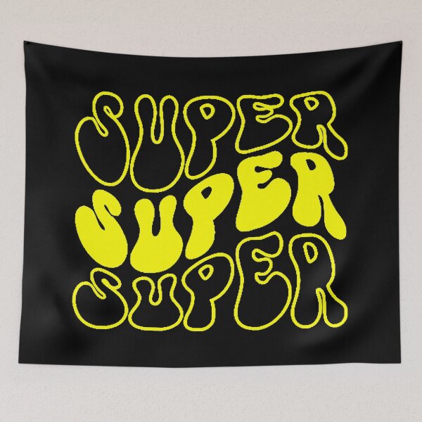 Item preview, Super Super Super SVG (Yellow) designed and sold by Summer-Winter.