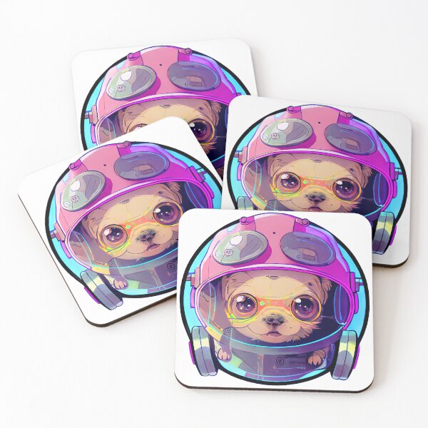 Item preview, Cute space puppy designed and sold by Thapsus.