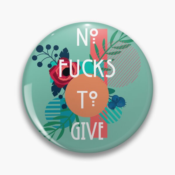 Item preview, No fucks to give designed and sold by ArtbyJodlana.