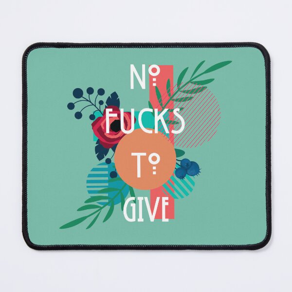 Item preview, No fucks to give designed and sold by ArtbyJodlana.