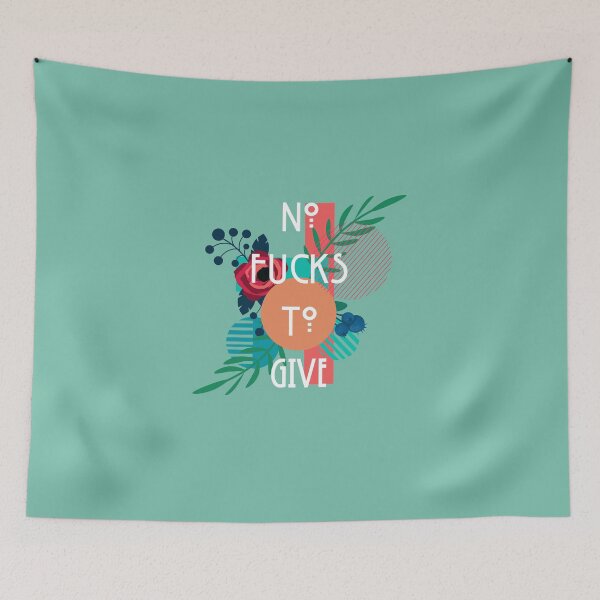 Item preview, No fucks to give designed and sold by ArtbyJodlana.