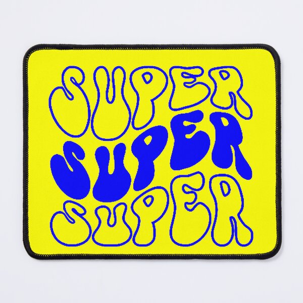 Item preview, Super Super Super SVG (Blue) designed and sold by Summer-Winter.