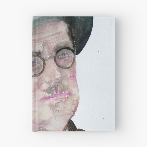 Item preview, JAMES JOYCE - watercolor portrait designed and sold by lautir.