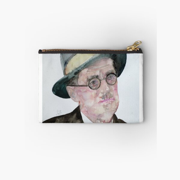 Item preview, JAMES JOYCE - watercolor portrait designed and sold by lautir.