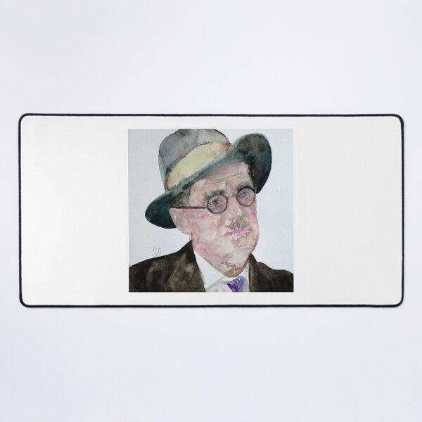 Item preview, JAMES JOYCE - watercolor portrait designed and sold by lautir.