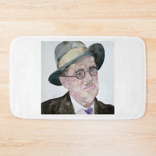 Item preview, JAMES JOYCE - watercolor portrait designed and sold by lautir.