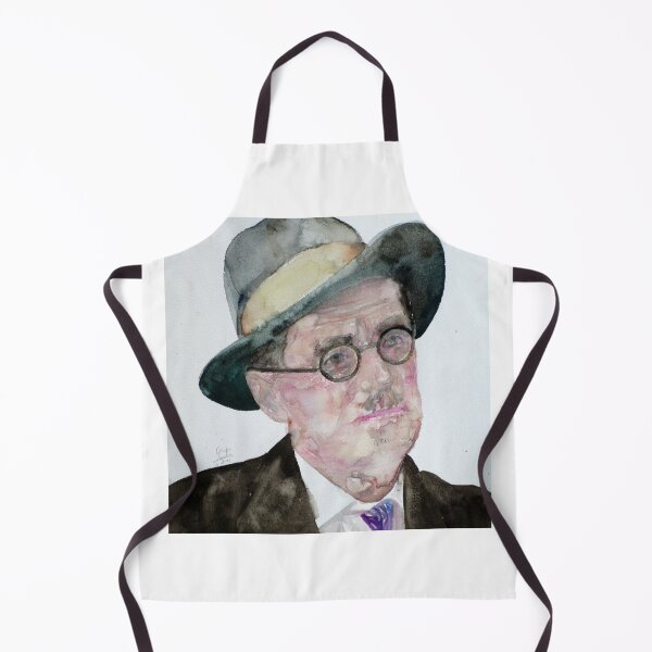 Item preview, JAMES JOYCE - watercolor portrait designed and sold by lautir.