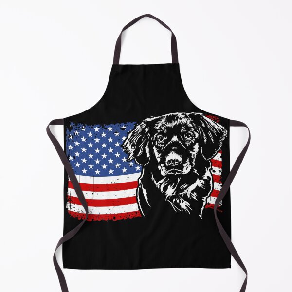 Item preview, Nova Scotia Duck Tolling Retriever America Flag Patriotic Dog Canine Portrait designed and sold by dogarts.