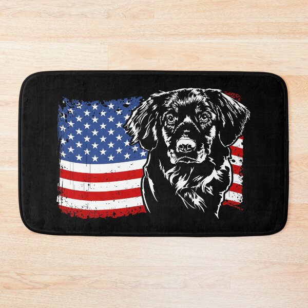 Item preview, Nova Scotia Duck Tolling Retriever America Flag Patriotic Dog Canine Portrait designed and sold by dogarts.