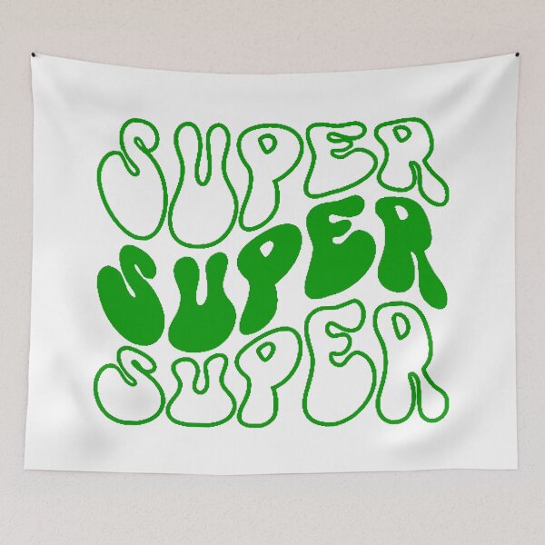 Item preview, Super Super Super SVG (Green) designed and sold by Summer-Winter.