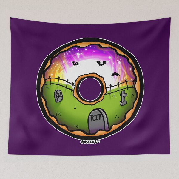 Item preview, Halloween Doughnut designed and sold by JanGrackle.