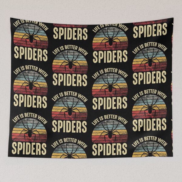 Item preview, Life Is Better With Spiders Retro Spider designed and sold by JRRTs.