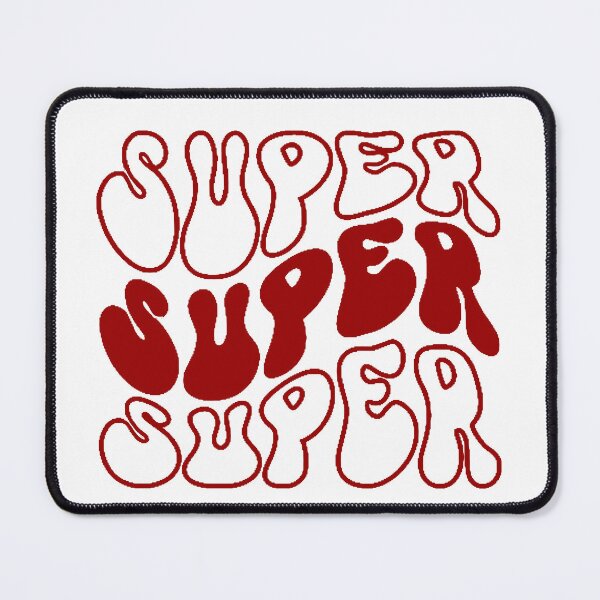 Item preview, Super Super Super SVG (Burgundy) designed and sold by Summer-Winter.